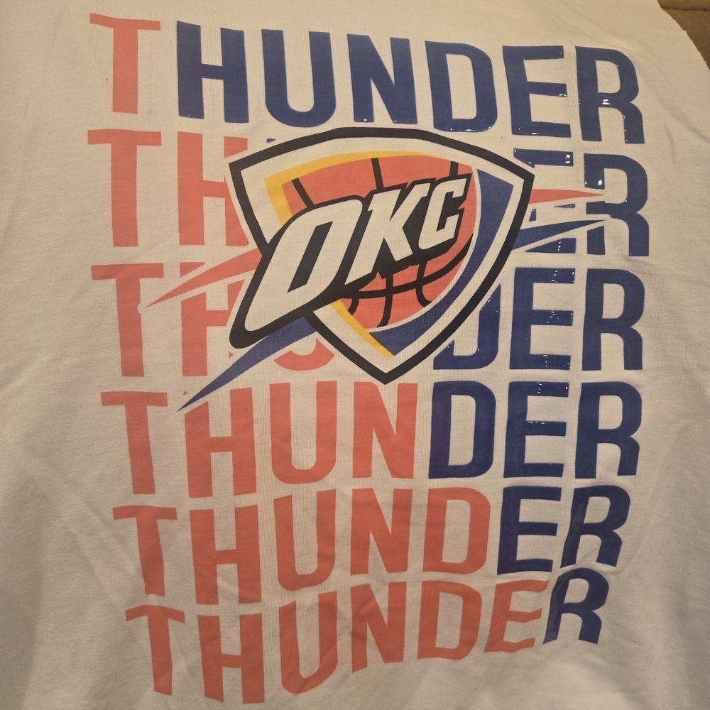 NBA White T-Shirt with Logo